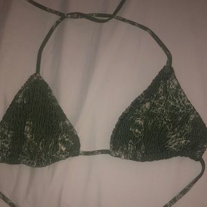 Sacramento green print from triangl. Worn once